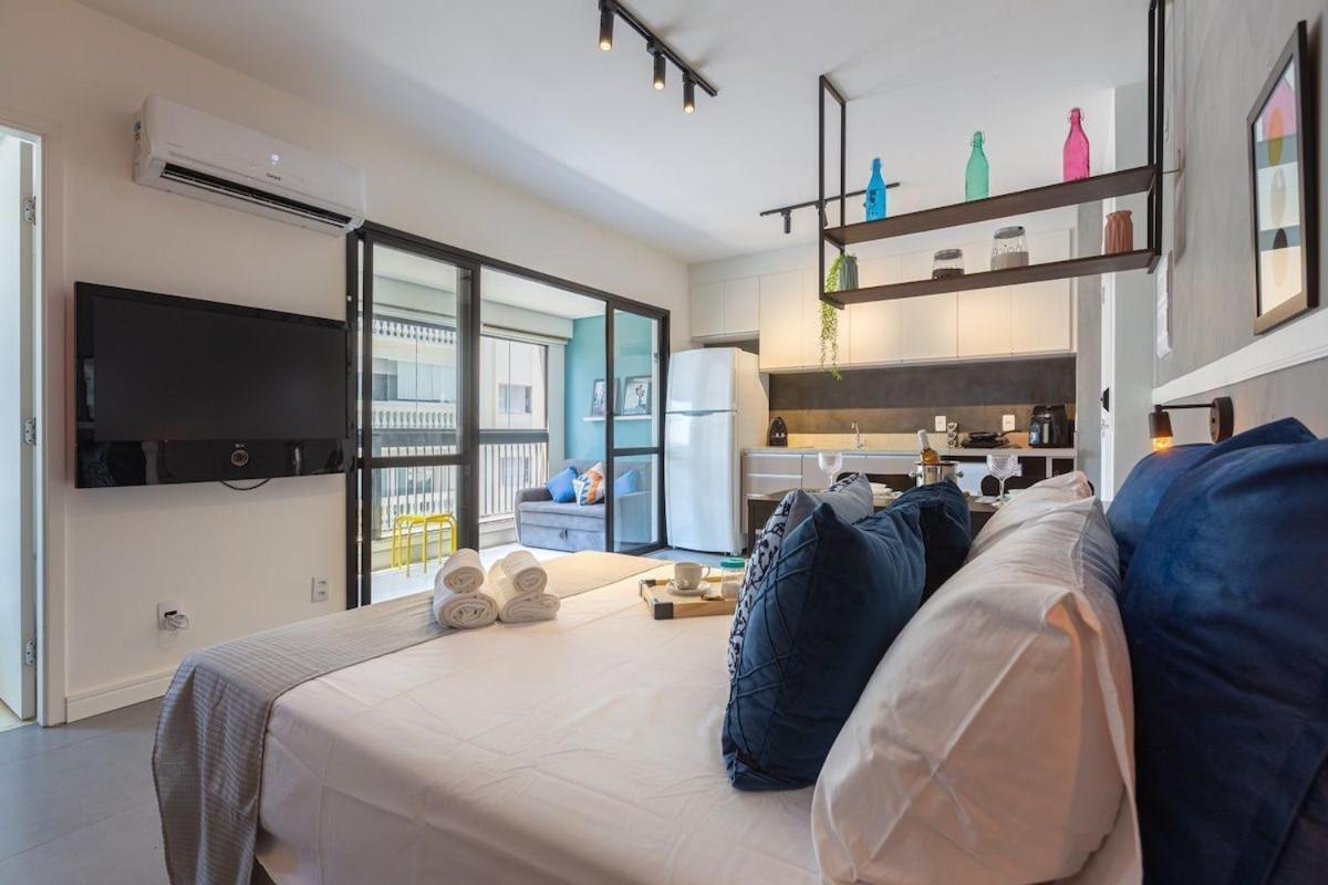 Easy Star- Charmoso Studio Ao Lado Do Aeroporto De Congonhas - Da01H Apartment São Paulo Luaran gambar